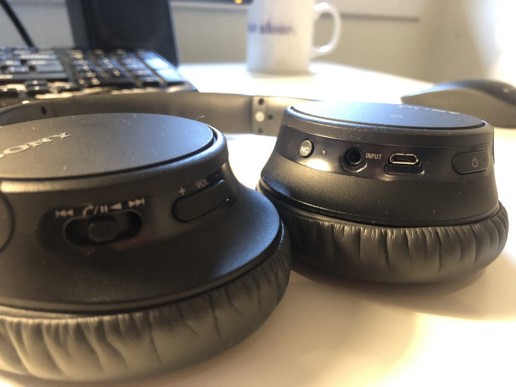 Sony WH-CH700N kulaklık tuşları